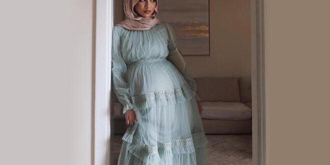 فساتين ذات طبقات للمحجبات